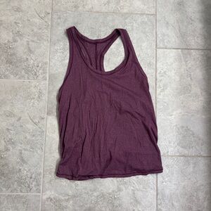 Lululemon Maroon Racerback Tank